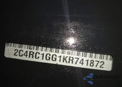 2019 Chrysler Pacifica Limited from USA, damaged, VIN 2C4RC1GG1KR741872